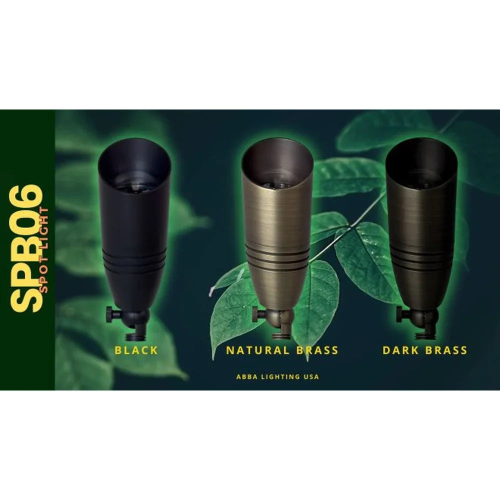 Bullet Heavy Duty Cast Brass SPB06 Up Light - Abba Lighting USA
