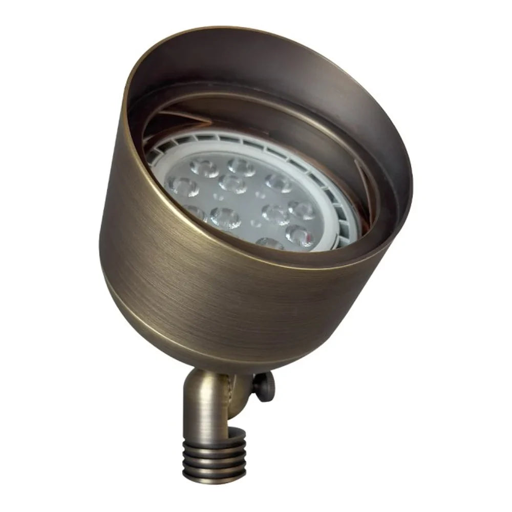 Natural Brass PAR36 SPB07 Up Light  - Abba Lighting USA