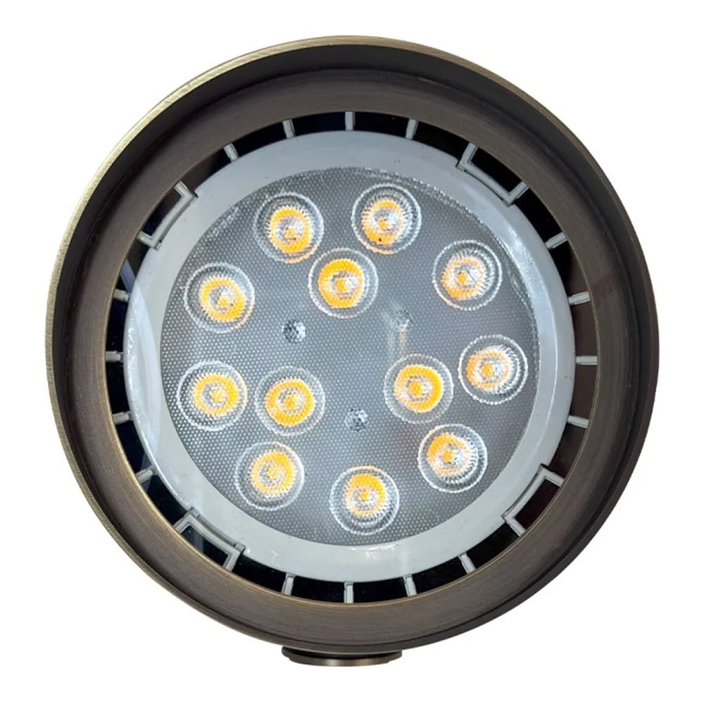Natural Brass PAR36 SPB07 Up Light  - Abba Lighting USA