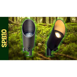 8W Integrated Bullet Cast Brass SPB10 Up Light  - Abba Lighting USA