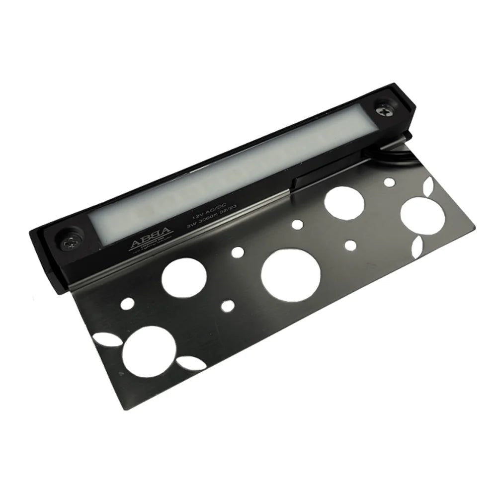 Aluminum Hardscape Light 3W LED Brown Outdoor Edge - Abba Lighting USA
