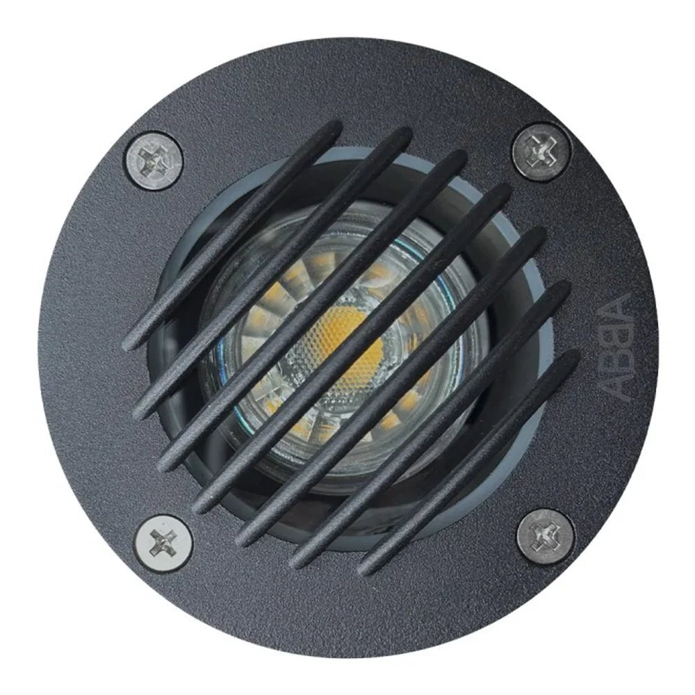 Heavy Duty Cast Aluminum Well Light Black Finish IP65 - Abba Lighting USA