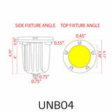 Heavy Duty Cast Brass Well Light Dark/Natural Finish IP65 - Abba Lighting USA