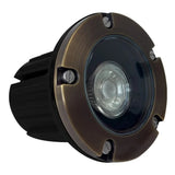 Heavy Duty Cast Brass Well Light Dark/Natural Finish IP65 - Abba Lighting USA