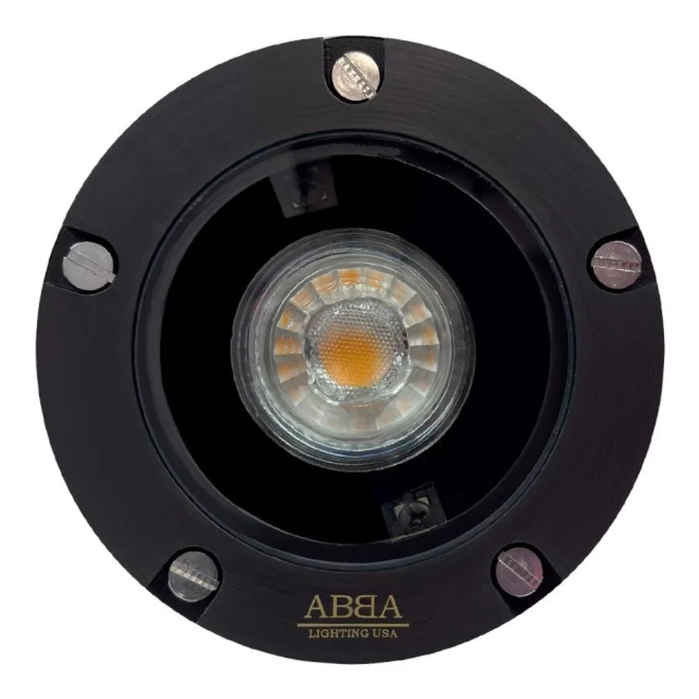 Heavy Duty Cast Brass Well Light Dark/Natural Finish IP65 - Abba Lighting USA