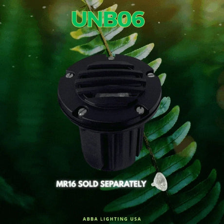 Brass Well Light with Grill Heavy Duty Outdoor - Abba Lighting USA
