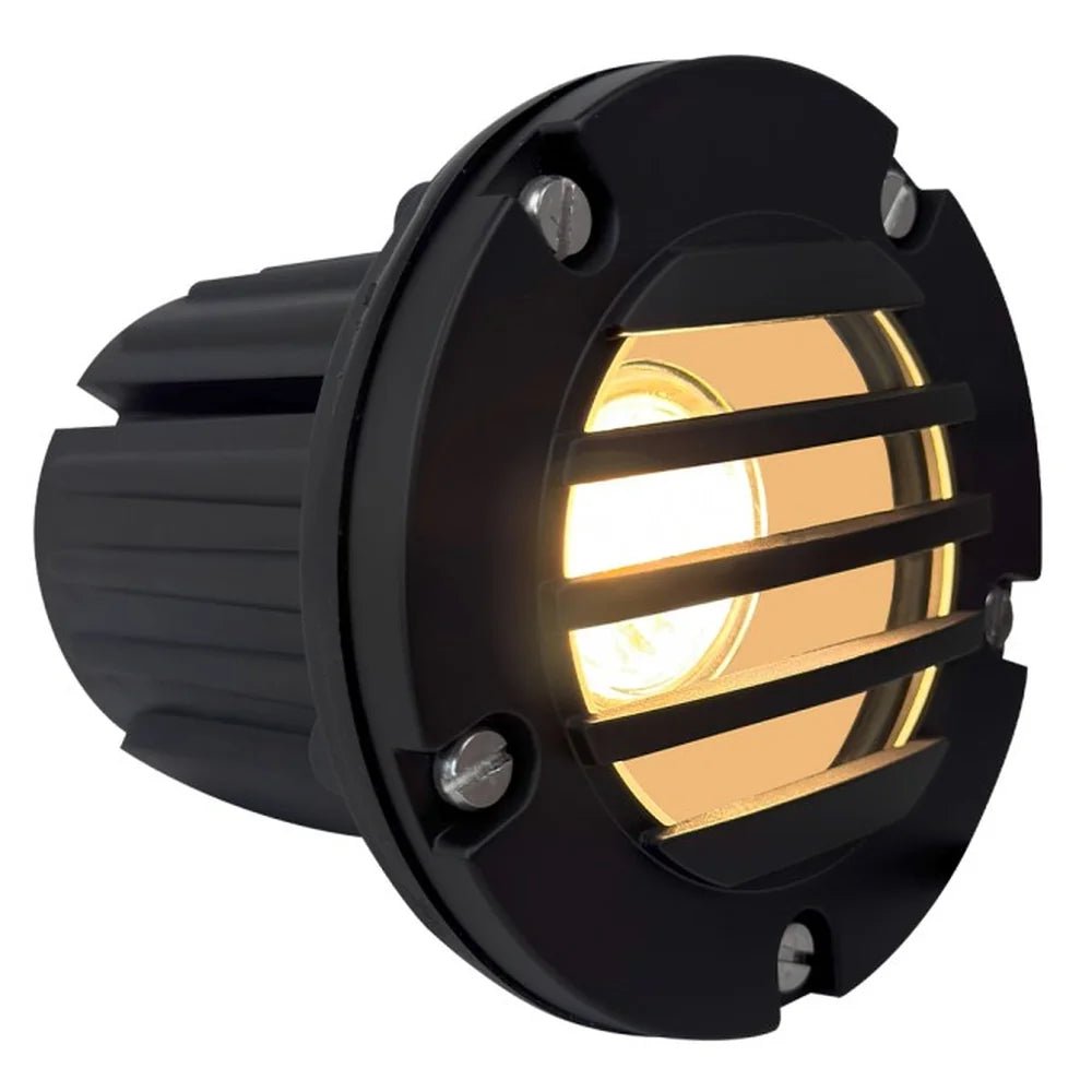 Brass Well Light with Grill Heavy Duty Outdoor - Abba Lighting USA