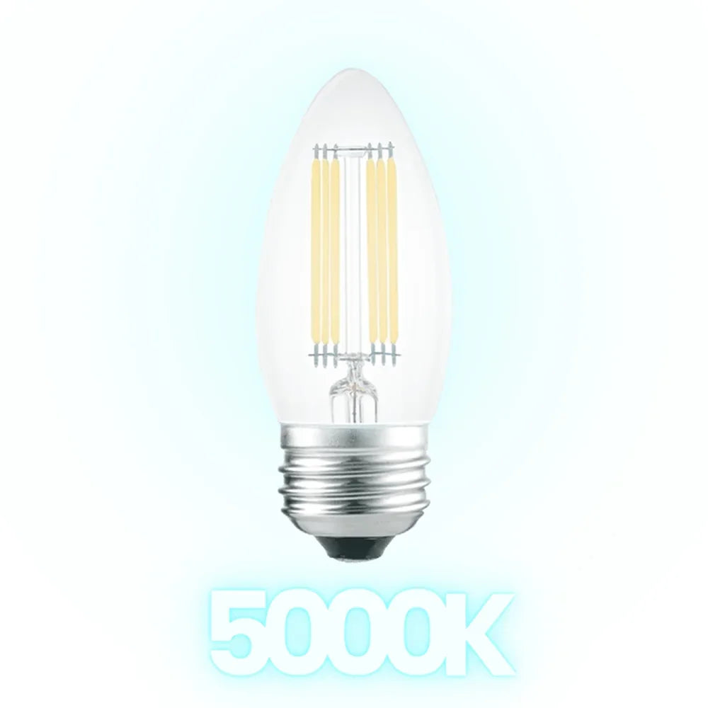 E26 4W LED Bulb 3000K/5000K Glass Long Life Outdoor - Abba Lighting USA