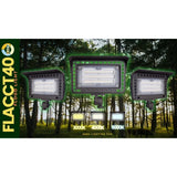 40W Integrated 3CCT Aluminum Flood Light Outdoor - Abba Lighting USA