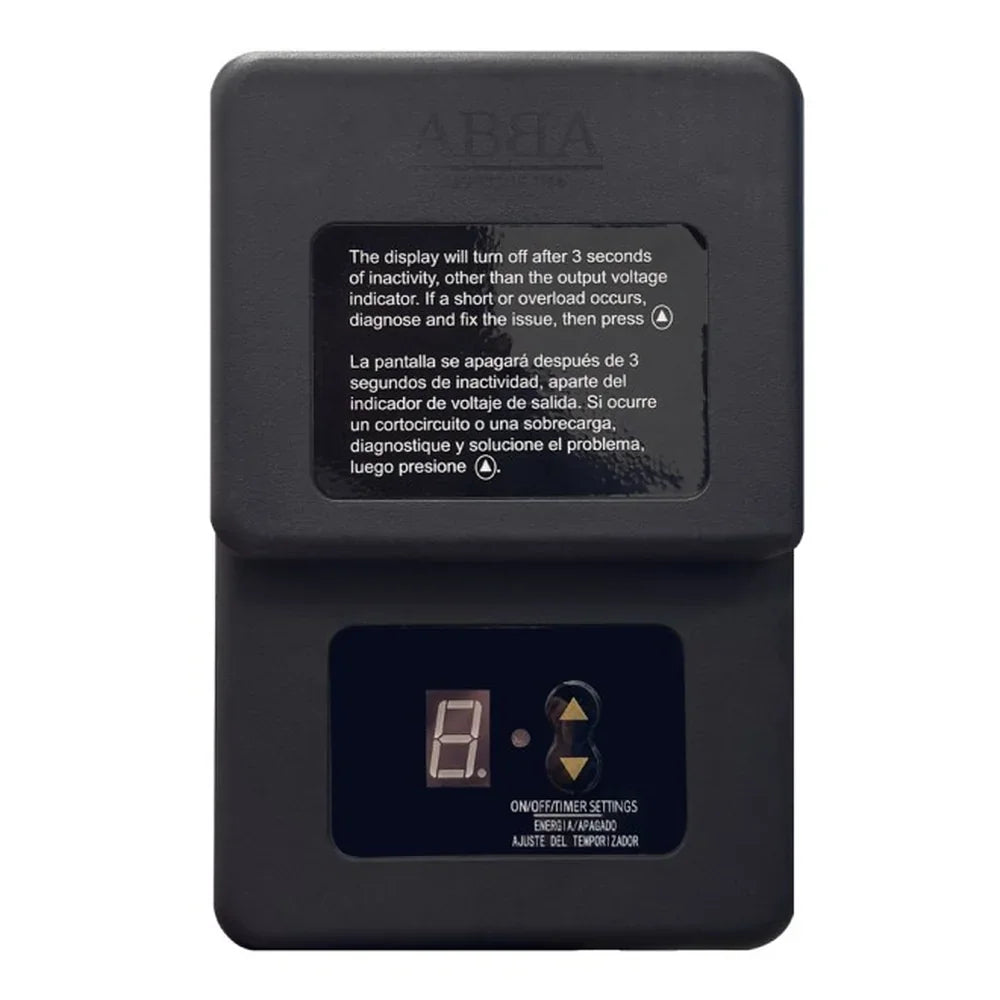 200W Digital Plastic Transformer Outdoor - Abba Lighting USA