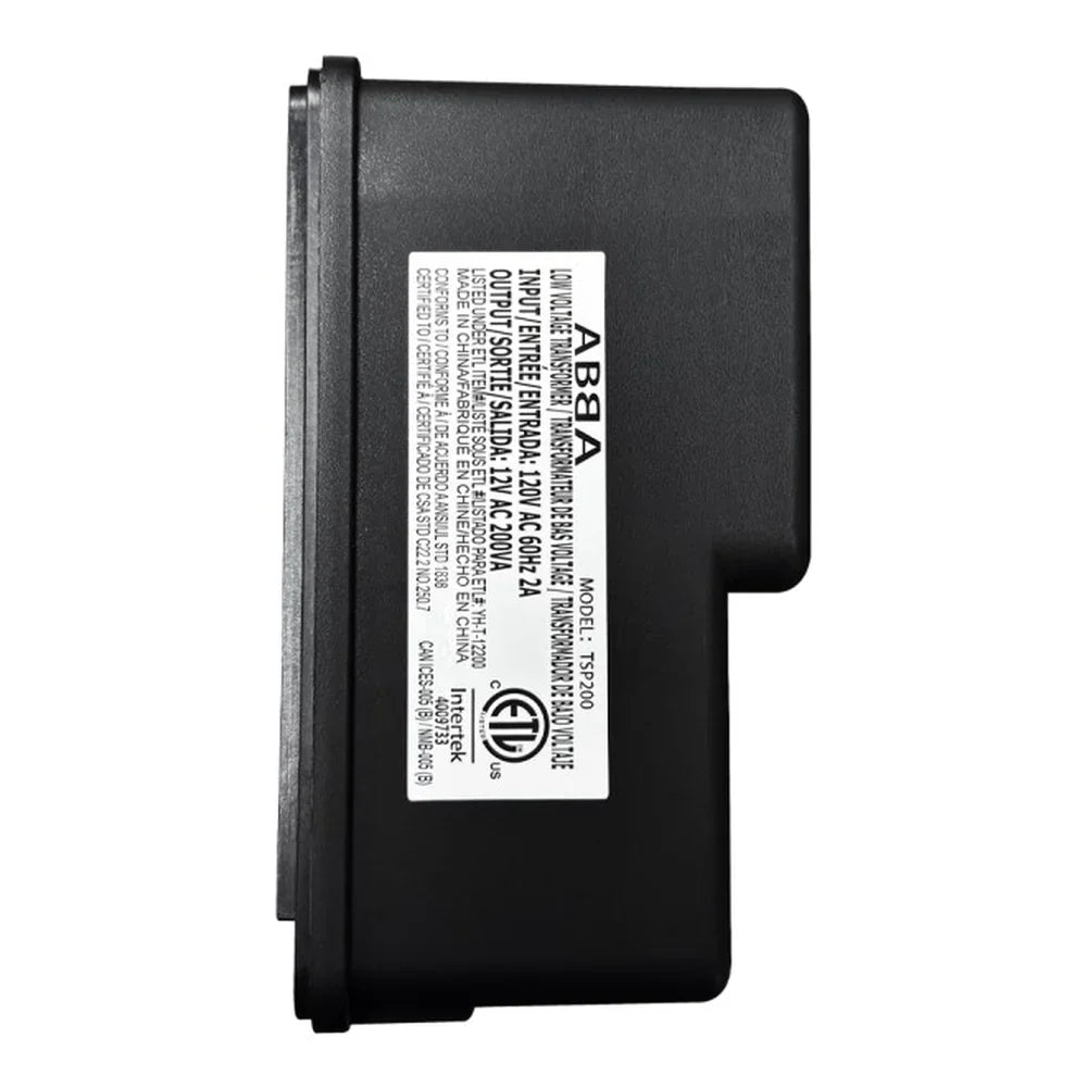 200W Digital Plastic Transformer Outdoor - Abba Lighting USA