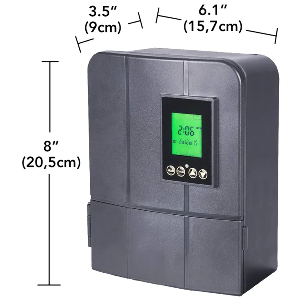 300W Digital Plastic Transformer with Photo Cell & Timer - Abba Lighting USA