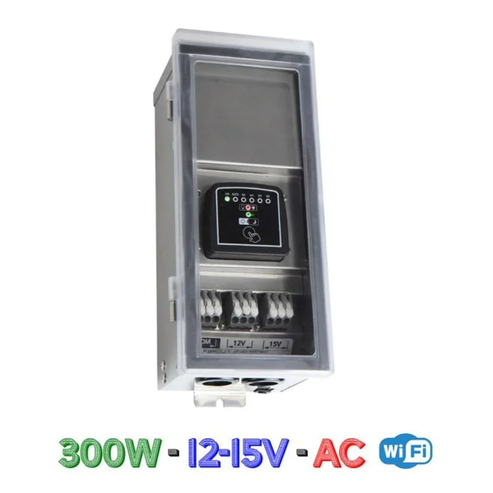 300W Stainless Steel Transformer with WiFi Control for - Abba Lighting USA