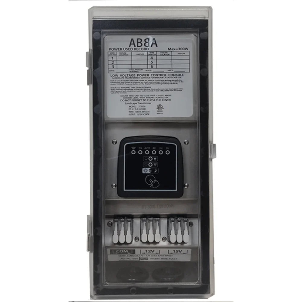 300W Stainless Steel Transformer with WiFi Control for - Abba Lighting USA