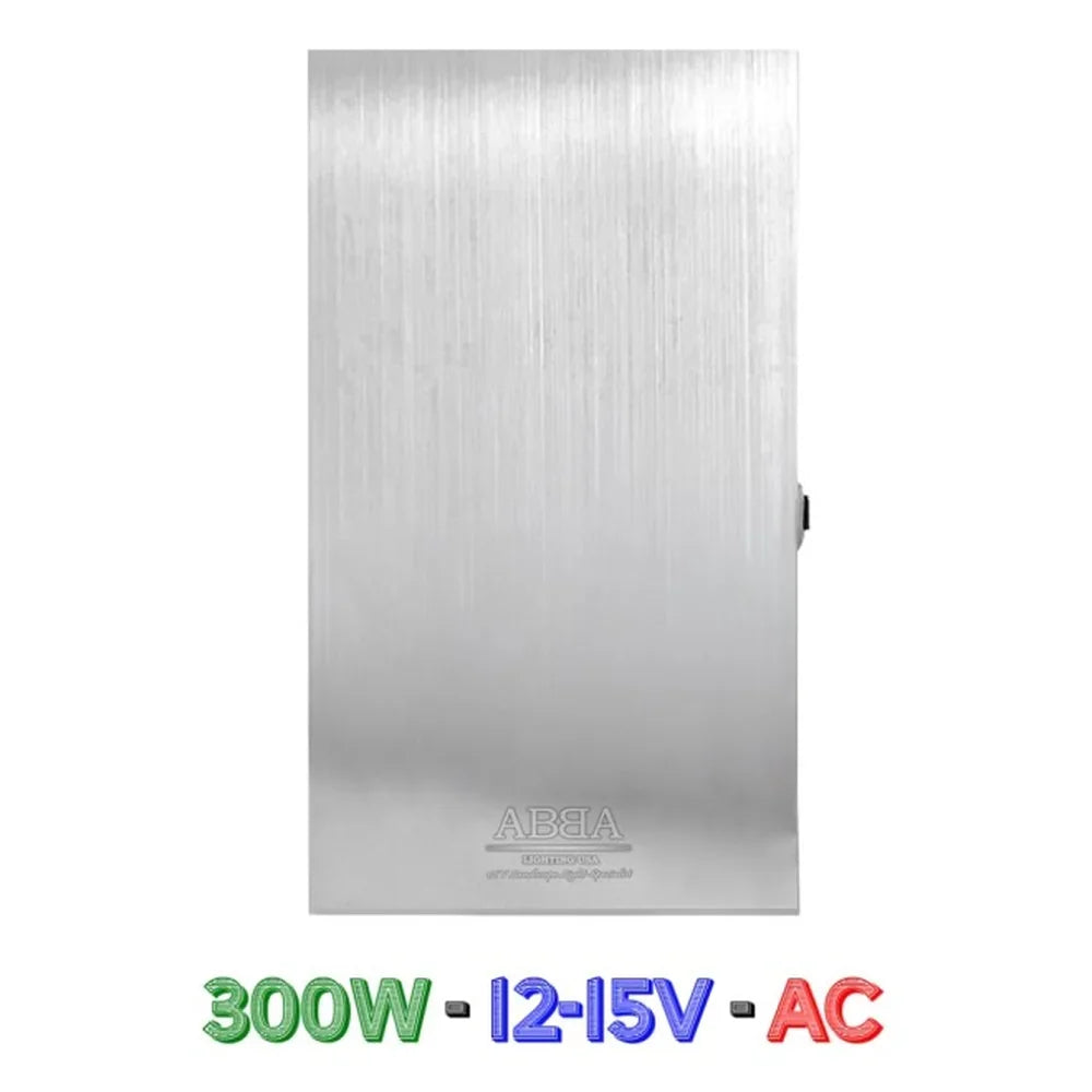 300W Stainless Steel Outdoor Transformer Manual Control - Abba Lighting USA