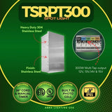 300W Stainless Steel Outdoor Transformer Manual Control - Abba Lighting USA