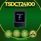 24V 100W Waterproof LED Transformer with Timer and Photo - Abba Lighting USA
