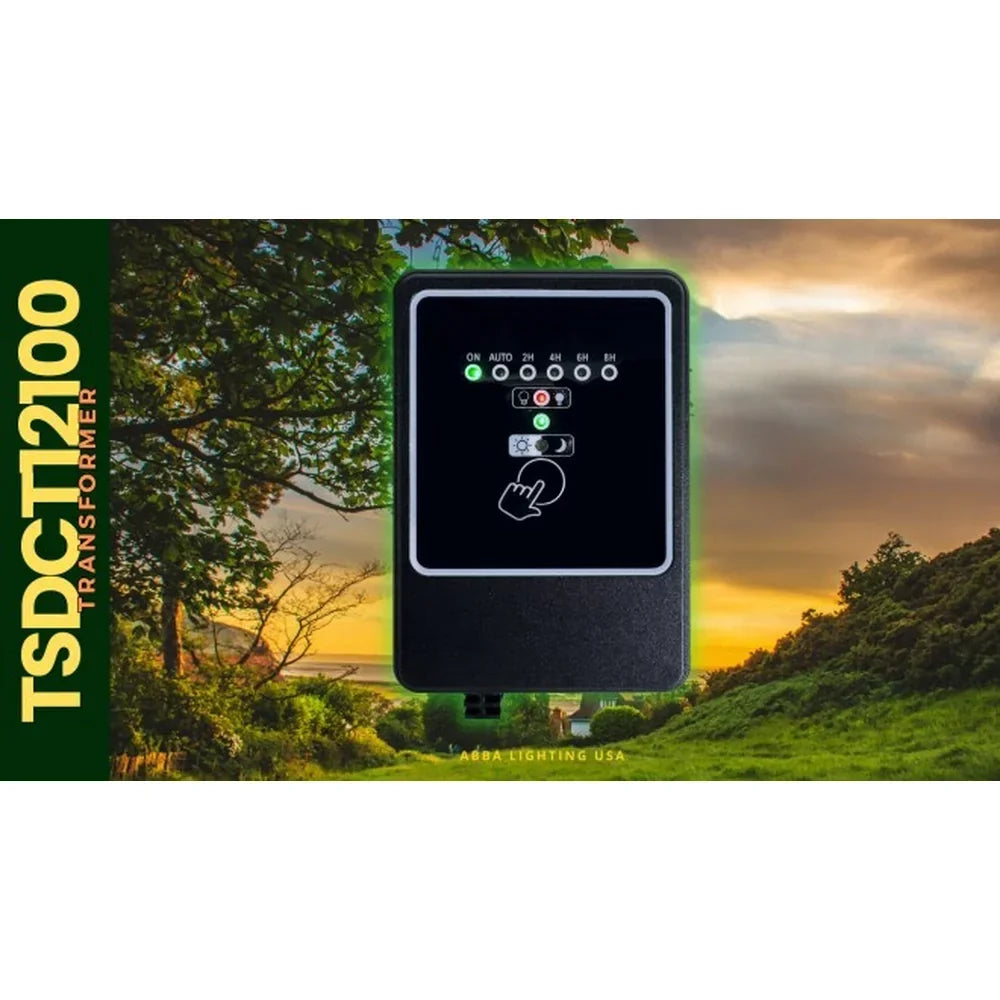 100W Waterproof LED Transformer IP65 Outdoor - Abba Lighting USA