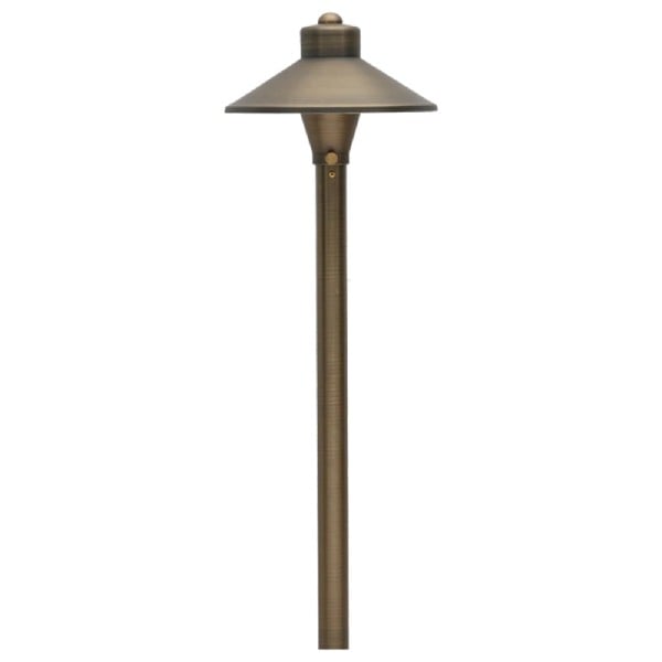 Bronze Heavy Duty Brass Path Light 3000K - Abba Lighting USA