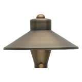 Bronze Heavy Duty Brass Path Light 3000K - Abba Lighting USA
