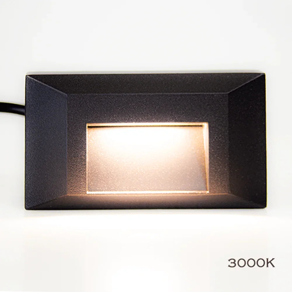 3CCT Aluminum Step/Deck Light Integrated LED Surface Mount, - Abba Lighting USA