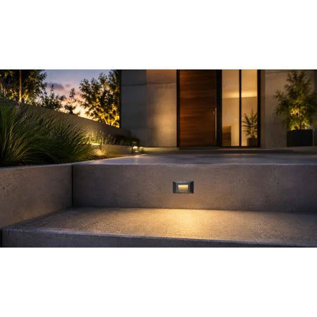 3CCT Aluminum Step/Deck Light Integrated LED Surface Mount - Abba Lighting USA