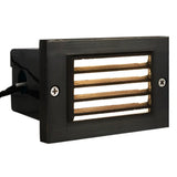 12V Brass Step Light Dark/Natural Finish Flush Mount Outdoor - Abba Lighting USA