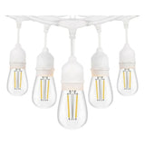48 ft Low Voltage 2W LED String Lights 3000K IP65 - Abba Lighting USA