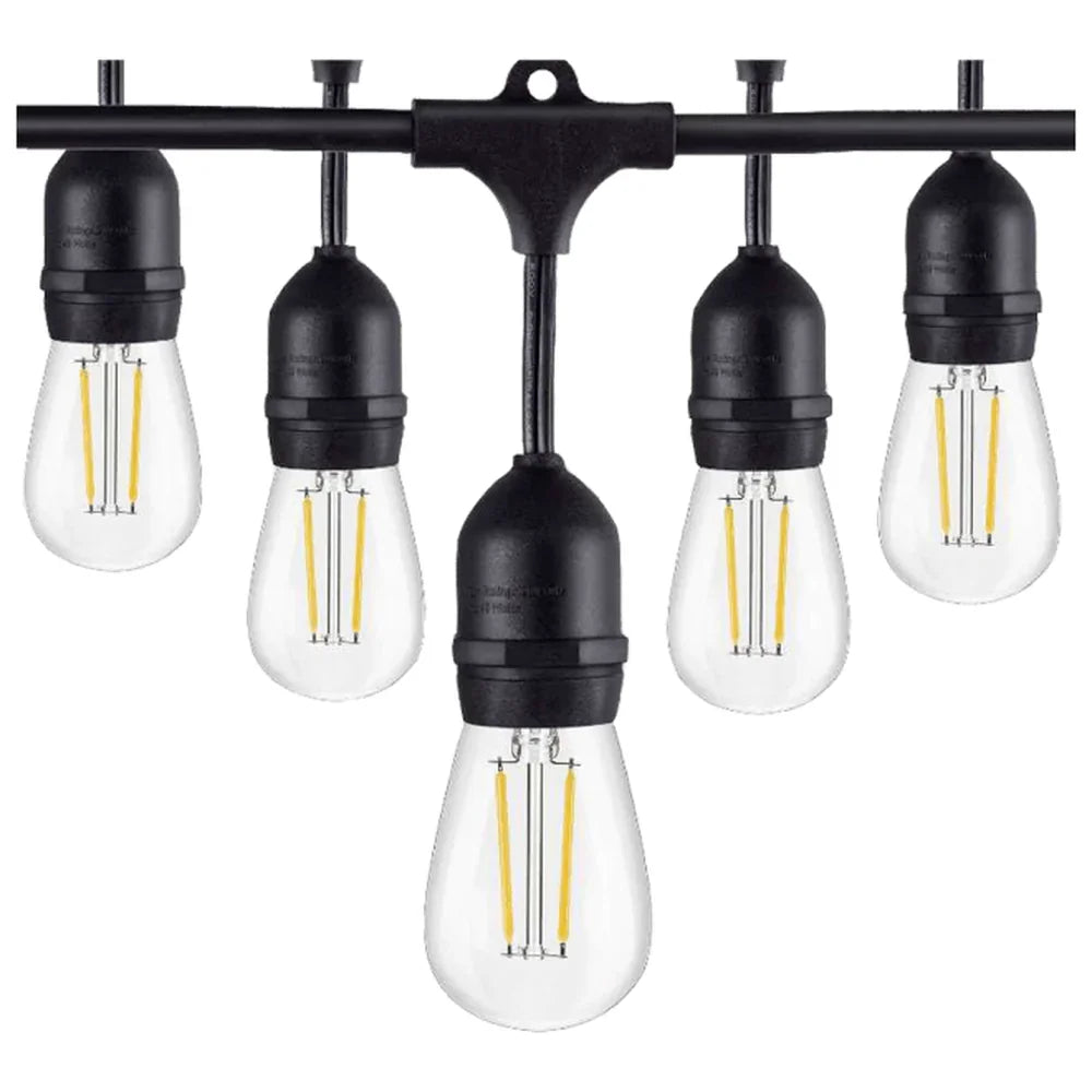 48 ft Low Voltage 2W LED String Lights 3000K IP65 - Abba Lighting USA