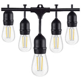 48 ft Low Voltage 2W LED String Lights 3000K IP65 - Abba Lighting USA
