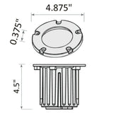 In-Ground Bronze Brass Well Light - Abba Lighting USA
