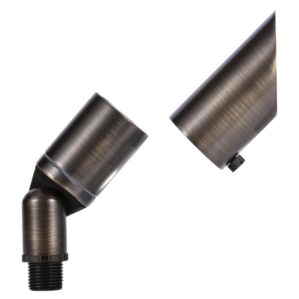 8W MR11 Dark Bronze Built-in LED Up Light 3000K - Abba Lighting USA