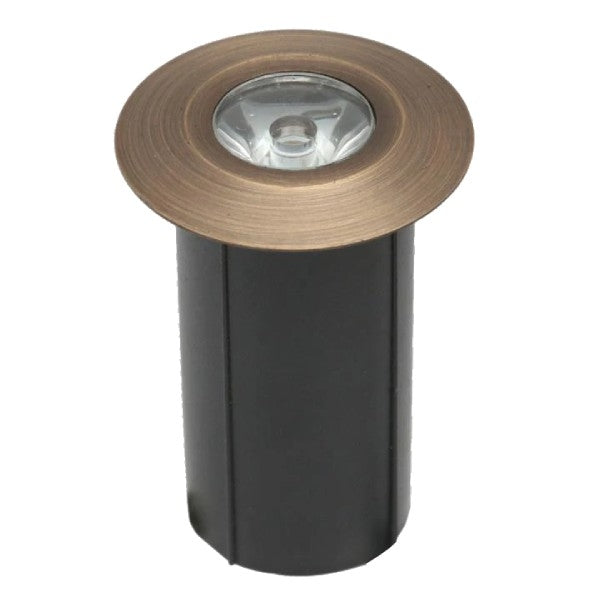 3W 12V Cast Brass Well Light - Abba Lighting USA