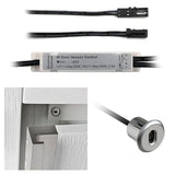 Silver Motion Sensor Light Switch for Closet & Under Cabinet - ADV