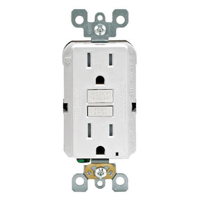 gfci white 15a