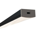 11/16" Low Profile Black Slim Line 8' LED Channel - Alberko