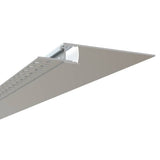 0.6" Mud-In 94.5" LED Channel w/ Baseboard - Alberko