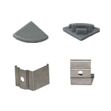 5/8" Wide Cover Corner 8' LED Channel - Alberko