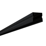 11/16" Deep Curved 8' Black Lens LED Channel - Alberko