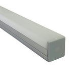 13/16" Square Milky 8' LED Channel - Alberko