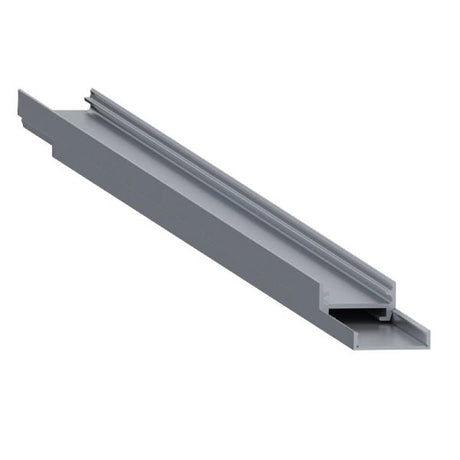 13/16" Square Milky 8' LED Channel - Alberko