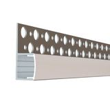 5/8" Edge Mud-in Aluminum Channel - Alberko