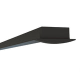 15/16" Black Shallow Recessed 8' LED Channel - Alberko