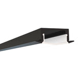 15/16" Black Shallow Recessed 8' LED Channel - Alberko