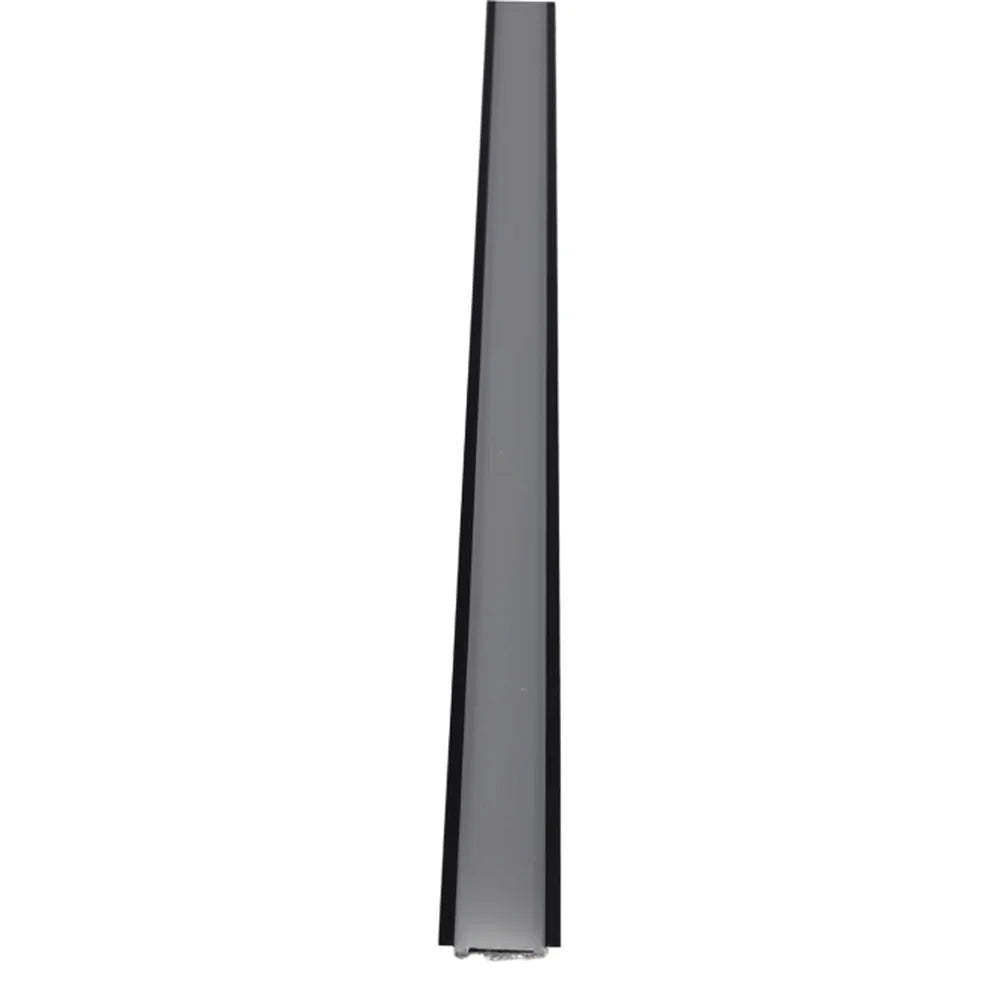 11/16" Recessed Black Aluminum Channel - Abba Lighting USA
