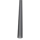 11/16" Recessed Black Aluminum Channel - Abba Lighting USA