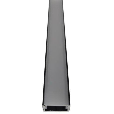 9/16" Low Profile Black Aluminum Channel - Abba Lighting USA