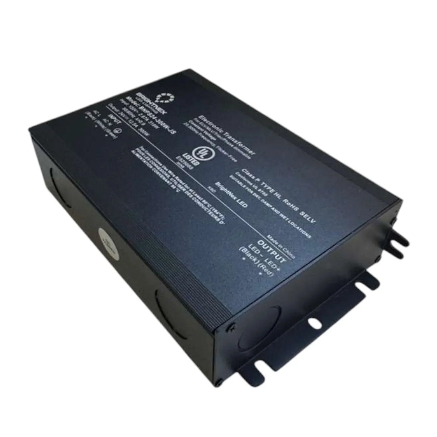 300W 24V LED Transformer TRIAC/ELV/MLV UL Class 2 Wet Rated - BRIGHTNEX LED LIGHTING