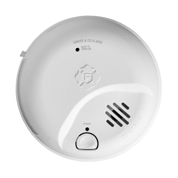 2 in 1 Smoke / CO2 Hardwired Detector w/ Battery Back-up - BRK Electronics