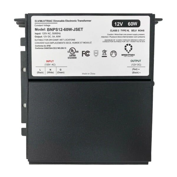 60W ELV/MLV/Triac Dimmable Transformer - Brightnex LED